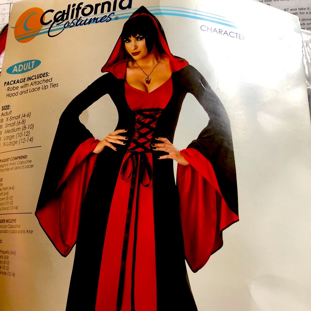 Halloween Hooded Robe